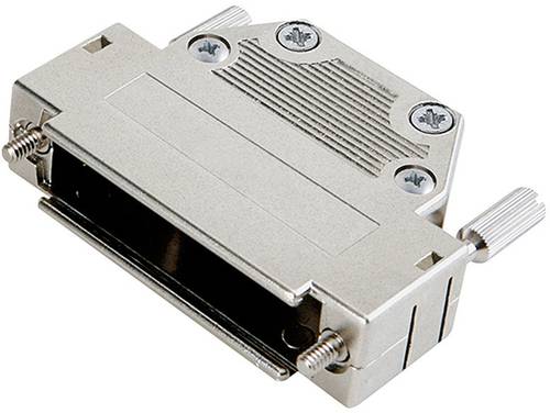 Encitech DCTL15-K 6554-0105-02 D-SUB Gehäuse Polzahl (num): 15 ABS 180° Metallic 1St. von ENCITECH