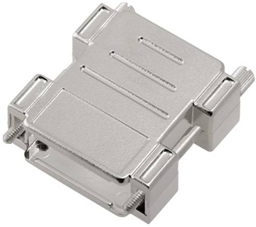 Encitech DPAK-M-09-K 1511-0101-01 D-SUB Adaptergehäuse Polzahl (num): 9 Kunststoff 180° Metallic 1 von ENCITECH