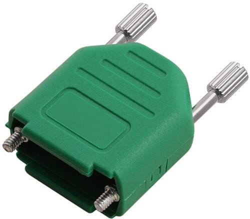 Encitech DPPK09-FMG-K 6263-0146-01 D-SUB Gehäuse Polzahl (num): 9 Polyamid 180° Grün von ENCITECH