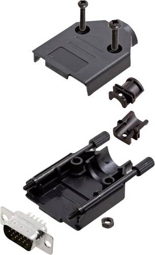 Encitech DTPK-P-09-HDP15-K 6355-0053-01 D-SUB Stiftleisten-Set 180° Polzahl (num): 15 Lötkelch 1 Set von ENCITECH