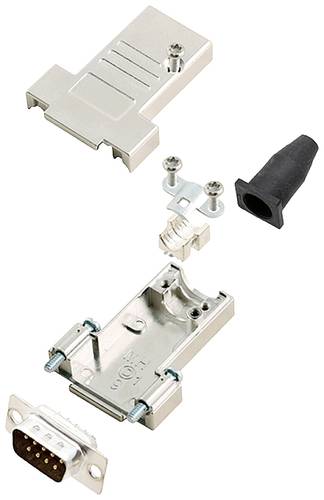 Encitech DTSL09-SJSRG-T-DMP-K 6355-0087-21 D-SUB Stiftleisten-Set 180° Polzahl (num): 9 Lötkelch 1 von ENCITECH