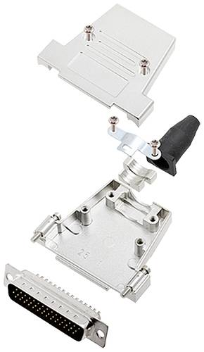 Encitech DTSL25-SJSRG-T-HDP44-K 6355-0088-03 D-SUB Buchsenleisten-Set 180° Polzahl (num): 44 Lötke von ENCITECH