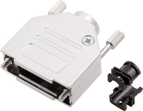 Encitech DTZK15-K 6560-0105-02 D-SUB Gehäuse Polzahl (num): 15 Vollmetall 180° Silber 1St. von ENCITECH