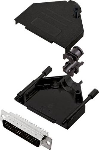 Encitech DTZK25-BK-HDP44-K 6355-0102-03 D-SUB Stiftleisten-Set 180° Polzahl (num): 44 Lötkelch 1St. von ENCITECH