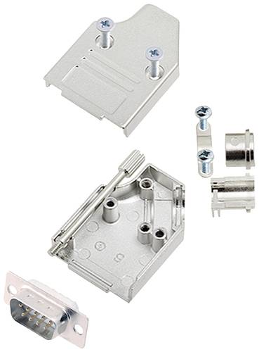 Encitech MHDM35-09-DBP-W-K 6355-8007-01 D-SUB Stiftleisten-Set 35° Polzahl (num): 9 Lötkelch 1St. von ENCITECH