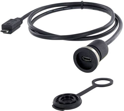 Encitech Micro USB 2.0 Typ B Chassisbuchse, Einbau M16 1310-1013-02 Inhalt: 1St. Encitech Micro USB 2.0 Typ B Chassisbuchse, Einbau M16 1310-1013-02 Inhalt: 1St. von ENCITECH