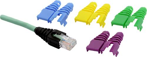 Encitech RJ45SRB-RET-O RJ45-Zubehör 6510-0102-09 Knickschutztülle Orange von ENCITECH