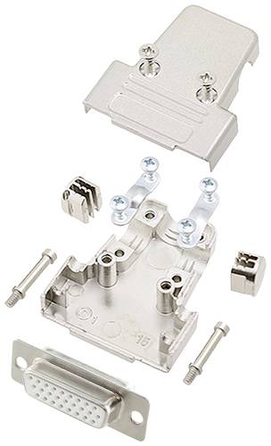 Encitech TRI-M-15-HDS26-W-K 6355-8058-12 D-SUB Buchsenleisten-Set 180° Polzahl (num): 26 Lötkelch von ENCITECH