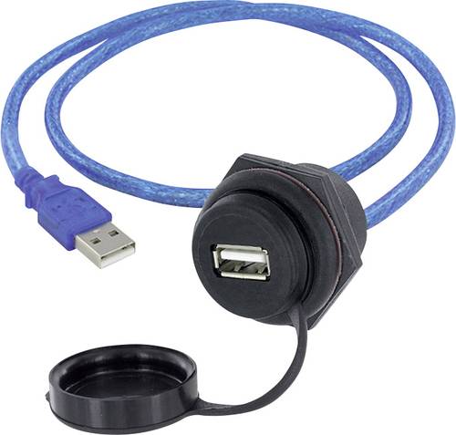 Encitech USB 2.0 Buchse A Chassisbuchse, Einbau 1310-1024-01 M30 1310-1024-01 Inhalt: 1St. von ENCITECH