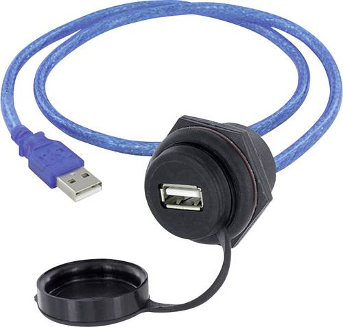 Encitech USB 2.0 Buchse A Chassisbuchse, Einbau 1310-1024-02 M30 1310-1024-02 Inhalt: 1St. von ENCITECH
