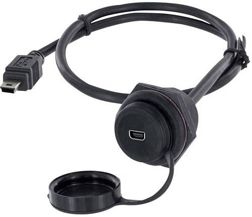 Encitech USB 2.0 Stecker Mini-B Chassisbuchse, Einbau 1310-1026-04 M30 1310-1026-04 Inhalt: 1St. Encitech USB 2.0 Stecker Mini-B Chassisbuchse, Einbau 1310-1026-04 M30 1310-1026-04 Inhalt: 1St. von ENCITECH