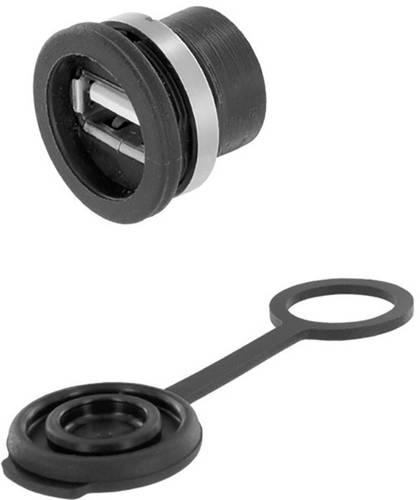 Encitech USB 2.0 Typ A Chassisbuchse, Einbau 1310-1001-01 M16 1310-1001-01 Inhalt: 1St. von ENCITECH
