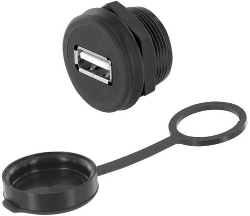 Encitech USB 2.0 Typ A Chassisbuchse, Einbau 1310-1016-01 M22 1310-1016-01 Inhalt: 1St. von ENCITECH