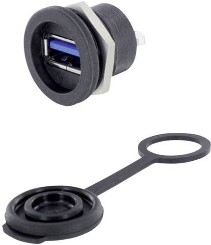 Encitech USB 3.0 Typ A Chassisbuchse, Einbau 1310-1014-01 M16 1310-1014-01 Inhalt: 1St. Encitech USB 3.0 Typ A Chassisbuchse, Einbau 1310-1014-01 M16 1310-1014-01 Inhalt: 1St. von ENCITECH