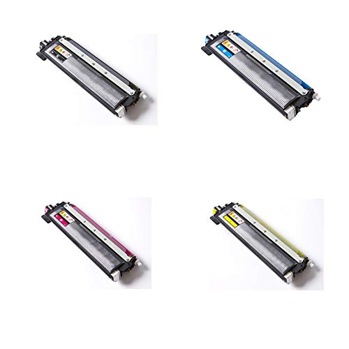 ENCRE BREIZ 4 Toner ersetzt TN230BK,TN230C,TN230CM,TN230Y für Brother DCP9010CN, HL3040CN, HL3070CW, MFC9120CN, MFC9320CW (Schwarz, Cyan, Magenta, Gelb) von ENCRE BREIZ