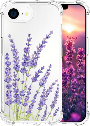 ENDIY Kompatibel mit iPhone 16e Hülle 2025 für Frauen, niedliches Handyhüllen, klares Design, transparent, cooler Kawaii-Schutz, lila Lavendel ENDIY Kompatibel mit iPhone 16e Hülle 2025 für Frauen, niedliches Handyhüllen, klares Design, transparent, cooler Kawaii-Schutz, lila Lavendel von ENDIY