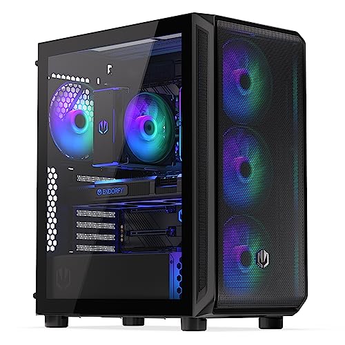 ENDORFY Arx 500 ARGB, 4x140-mm-ARGB-Lüfter im Lieferumfang enthalten, Seitenwand aus gehärtetem Glas, hohe Kompatibilität mit verschiedenen PC-Komponenten, EY2A011 ENDORFY Arx 500 ARGB, 4x140-mm-ARGB-Lüfter im Lieferumfang enthalten, Seitenwand aus gehärtetem Glas, hohe Kompatibilität mit verschiedenen PC-Komponenten, EY2A011 von ENDORFY