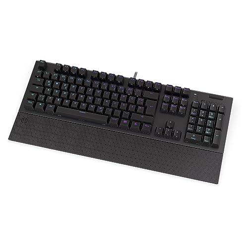 ENDORFY Omnis DE Kailh Red, mechanische Switches Kailh Red, verstellbare magnetfüße, Mechanische Fullsize-Tastatur, Deutsches Layout QWERZ | EY5D027, Schawrz ENDORFY Omnis DE Kailh Red, mechanische Switches Kailh Red, verstellbare magnetfüße, Mechanische Fullsize-Tastatur, Deutsches Layout QWERZ | EY5D027, Schawrz von ENDORFY