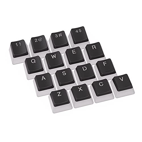 ENDORFY PBT Pudding Keycaps, Doppelte Einspritztechnik, Breite Tastaturkompatibilität, Geräuschdämpfende Gummi-O-Ringe im Lieferumfang enthalten, US ANSI-Layout, EY0E002 von ENDORFY