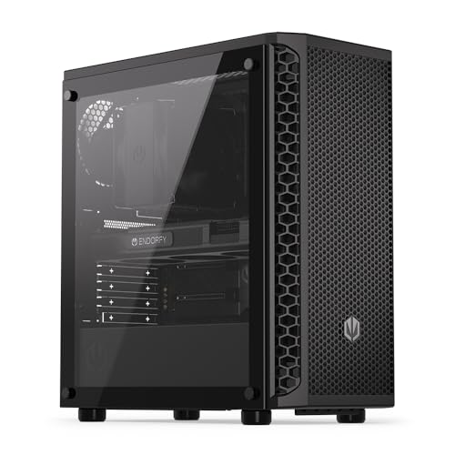 ENDORFY Signum 300 Air, ATX PC-Gehäuse, Mesh-Frontplatte, gehärtetes Glas-Seitenteil, 4x120mm PWM-Lüfter inklusive, bis zu 325mm GPU, Abnehmbare Staubfilter, EY2A005 ENDORFY Signum 300 Air, ATX PC-Gehäuse, Mesh-Frontplatte, gehärtetes Glas-Seitenteil, 4x120mm PWM-Lüfter inklusive, bis zu 325mm GPU, Abnehmbare Staubfilter, EY2A005 von ENDORFY