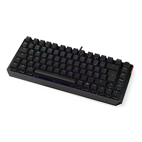 ENDORFY Thock 75% NO Red, Kailh Red linear switches, Mechanical Keyboard, Nordic Layout, PBT keycaps, Volume Control knob | EY5B007 von ENDORFY