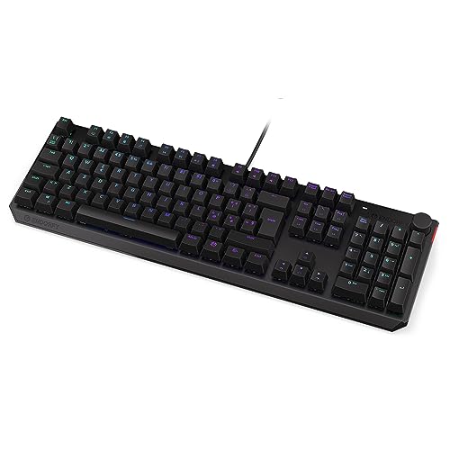 ENDORFY Thock IT Brown, Kailh Brown Tactile switches, Full Size Mechanical Keyboard, Italian Layout, ABS keycaps, Volume Control knob | EY5G009, Schwarz von ENDORFY