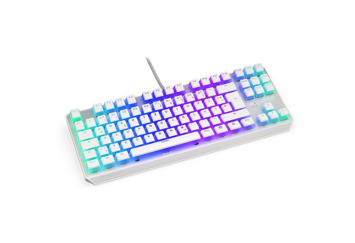 ENDORFY Thock TKL Pudding Onyx White Tastatur von ENDORFY