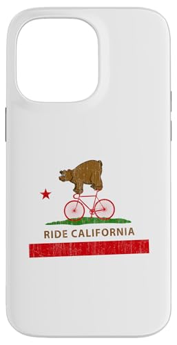 California Bear Radsport-Republik – Bike-inspiriertes Design Hülle für iPhone 14 Pro Max von ENDU Designs - Cycling Inspired Apparel