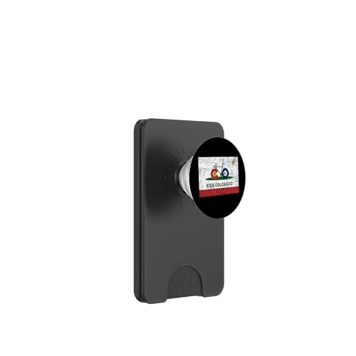 Colorado Flagge der Radsport-Republik – inspiriert von Fahrradfahren PopSockets PopWallet für MagSafe Colorado Flagge der Radsport-Republik – inspiriert von Fahrradfahren PopSockets PopWallet für MagSafe von ENDU Designs - Cycling Inspired Apparel