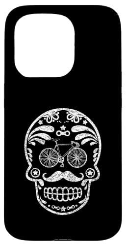 Dia de Los Muertos CALAVERA Fahrrad Radfahren inspiriertes Design Hülle für iPhone 15 Pro Dia de Los Muertos CALAVERA Fahrrad Radfahren inspiriertes Design Hülle für iPhone 15 Pro von ENDU Designs - Cycling Inspired Apparel