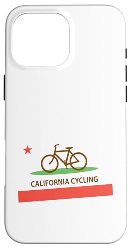 Flagge von Kalifornien für Mountainbikes und Rennräder Hülle für iPhone 16 Pro Max Flagge von Kalifornien für Mountainbikes und Rennräder Hülle für iPhone 16 Pro Max von ENDU Designs - Cycling Inspired Apparel