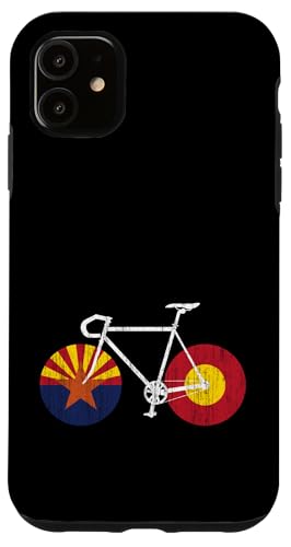 RIDE ARIZONA Rising Sun Flagge Rennrad Fahrrad inspiriert Hülle für iPhone 11 RIDE ARIZONA Rising Sun Flagge Rennrad Fahrrad inspiriert Hülle für iPhone 11 von ENDU Designs - Cycling Inspired Apparel