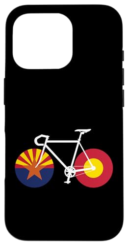 RIDE ARIZONA Rising Sun Flagge Rennrad Fahrrad inspiriert Hülle für iPhone 16 Pro RIDE ARIZONA Rising Sun Flagge Rennrad Fahrrad inspiriert Hülle für iPhone 16 Pro von ENDU Designs - Cycling Inspired Apparel