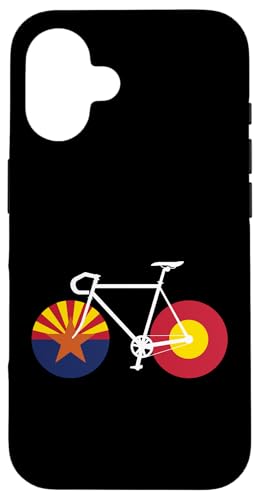 RIDE ARIZONA Rising Sun Flagge Rennrad Fahrrad inspiriert Hülle für iPhone 16 RIDE ARIZONA Rising Sun Flagge Rennrad Fahrrad inspiriert Hülle für iPhone 16 von ENDU Designs - Cycling Inspired Apparel