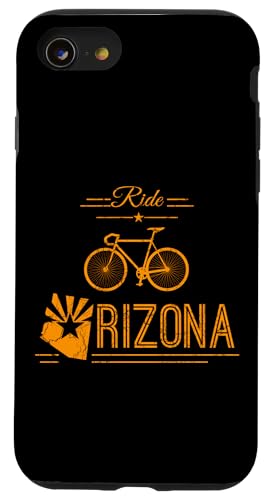 RIDE ARIZONA Rising Sun Flagge Rennrad Fahrrad inspiriert Hülle für iPhone SE (2020) / 7 / 8 von ENDU Designs - Cycling Inspired Apparel