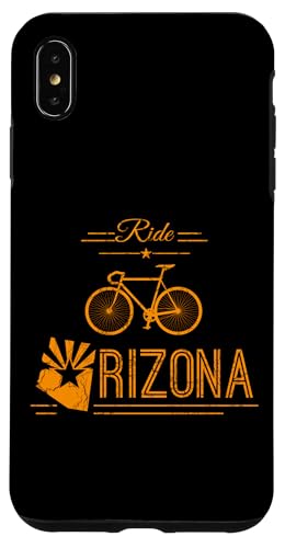 RIDE ARIZONA Rising Sun Flagge Rennrad Fahrrad inspiriert Hülle für iPhone XS Max RIDE ARIZONA Rising Sun Flagge Rennrad Fahrrad inspiriert Hülle für iPhone XS Max von ENDU Designs - Cycling Inspired Apparel