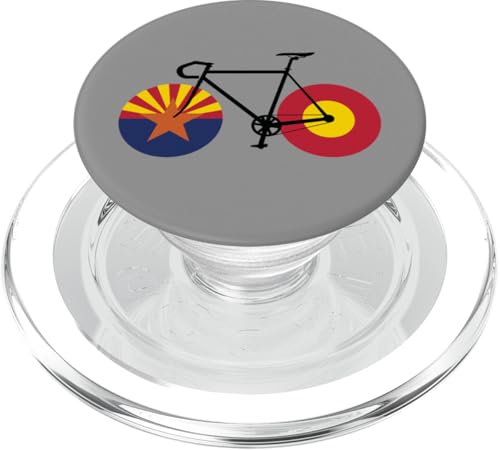 RIDE ARIZONA Rising Sun Flagge Rennrad Fahrrad inspiriert PopSockets PopGrip für MagSafe von ENDU Designs - Cycling Inspired Apparel