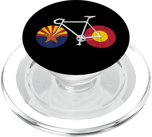 RIDE ARIZONA Rising Sun Flagge Rennrad Fahrrad inspiriert PopSockets PopGrip für MagSafe RIDE ARIZONA Rising Sun Flagge Rennrad Fahrrad inspiriert PopSockets PopGrip für MagSafe von ENDU Designs - Cycling Inspired Apparel