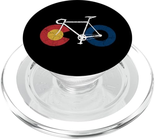 RIDE COLORADO Cycle Rennradfahren inspiriert vom Mountainbiken PopSockets PopGrip für MagSafe RIDE COLORADO Cycle Rennradfahren inspiriert vom Mountainbiken PopSockets PopGrip für MagSafe von ENDU Designs - Cycling Inspired Apparel