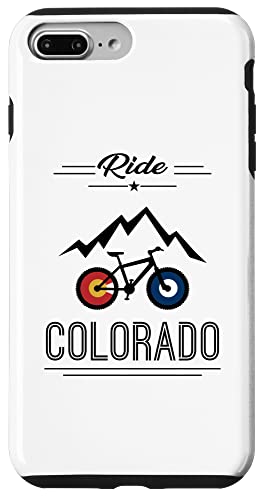 Ride Colorado Mountainbike, Mountainbike, inspiriert von Colorado Hülle für iPhone 7 Plus/8 Plus Ride Colorado Mountainbike, Mountainbike, inspiriert von Colorado Hülle für iPhone 7 Plus/8 Plus von ENDU Designs - Cycling Inspired Apparel