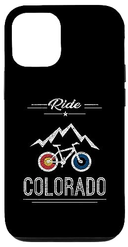 Ride Colorado Mountainbike-inspiriertes Design Hülle für iPhone 12/12 Pro Ride Colorado Mountainbike-inspiriertes Design Hülle für iPhone 12/12 Pro von ENDU Designs - Cycling Inspired Apparel