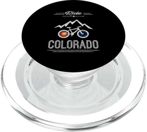Ride Colorado Mountainbike-inspiriertes Design PopSockets PopGrip für MagSafe Ride Colorado Mountainbike-inspiriertes Design PopSockets PopGrip für MagSafe von ENDU Designs - Cycling Inspired Apparel