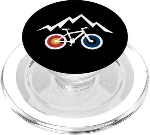 Ride Colorado Mountainbike-inspiriertes Design PopSockets PopGrip für MagSafe Ride Colorado Mountainbike-inspiriertes Design PopSockets PopGrip für MagSafe von ENDU Designs - Cycling Inspired Apparel