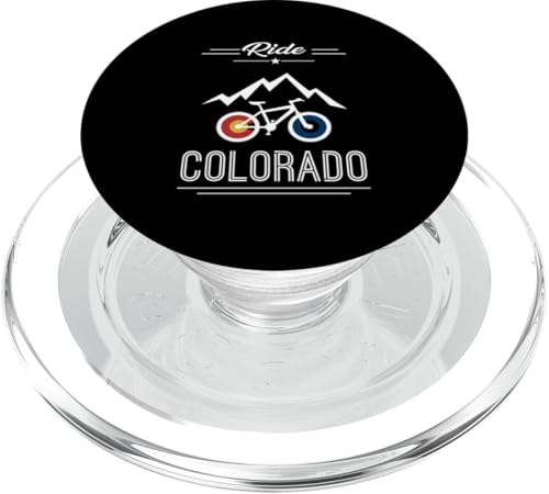 Ride Colorado Mountainbike-inspiriertes Design PopSockets PopGrip für MagSafe Ride Colorado Mountainbike-inspiriertes Design PopSockets PopGrip für MagSafe von ENDU Designs - Cycling Inspired Apparel