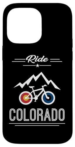 Ride Colorado Radfahren – Mountainbike-inspiriert von Colorado Hülle für iPhone 14 Pro Max von ENDU Designs - Cycling Inspired Apparel