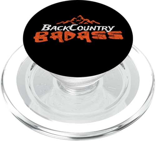 Backcountry BADASS JMT PCT AT, vom Backpacker, vom Wandern inspiriert PopSockets PopGrip für MagSafe Backcountry BADASS JMT PCT AT, vom Backpacker, vom Wandern inspiriert PopSockets PopGrip für MagSafe von ENDU Designs - Hiker Backpacker Inspired Apparel