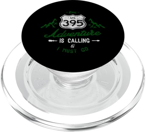 California Highway 395 Eastern Sierra Wanderabenteuerclub PopSockets PopGrip für MagSafe California Highway 395 Eastern Sierra Wanderabenteuerclub PopSockets PopGrip für MagSafe von ENDU Designs - Hiker Backpacker Inspired Apparel