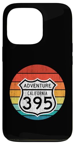 California Highway 395 - Wandern Angeln Klettern Abenteuer Hülle für iPhone 13 Pro von ENDU Designs - Hiker Backpacker Inspired Apparel