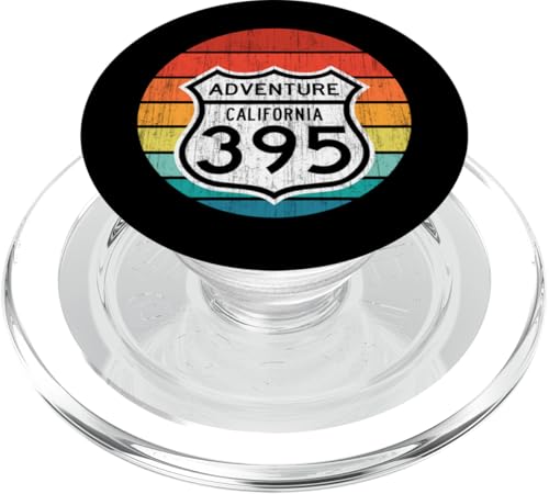 California Highway 395 - Wandern Angeln Klettern Abenteuer PopSockets PopGrip für MagSafe California Highway 395 - Wandern Angeln Klettern Abenteuer PopSockets PopGrip für MagSafe von ENDU Designs - Hiker Backpacker Inspired Apparel
