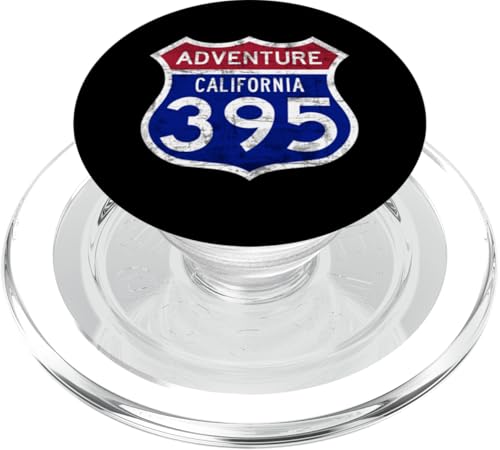 California USA Highway 395 Wandern Angeln Klettern Abenteuer PopSockets PopGrip für MagSafe California USA Highway 395 Wandern Angeln Klettern Abenteuer PopSockets PopGrip für MagSafe von ENDU Designs - Hiker Backpacker Inspired Apparel